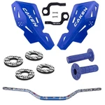 Pro Caken Universal 1/8" 28MM Handle Bar With Guards Cnc Bracket Kit F.... Fixed Price $81.02.