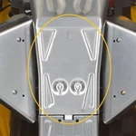 Can-am New Oem Atv Front Skid Plate Kit 715000926 Outlander, Max. Fixed Price $96.49.