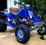 Xfr Yamaha Banshee Pro Peg Foot Heel Guard Nerf Bars PS203-BLU Vibrant Blue. Fixed Price $429.90.