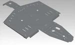 Rival Central Aluminum Skid Plate For Polaris General 1000 2444.7474.1. Fixed Price $799.00.