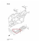 New Oem Suzuki Eiger Lt-a 400 Middle Engine Protector Guard Skid Plate. Fixed Price $40.00.