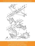 Yamaha Cover, Thrust 1, 2BG-F2128-01 Oem YFM700 Left Side. Fixed Price $16.79.