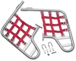 Dg Performance Steel Nerf Bars Silver Red Web Atv/utv D54-2115. Fixed Price $281.92.