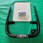 Racing Aluminum Dropped Rear Grab Bar Honda 1986-1987. Fixed Price $85.00.