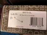Brizo 69375-SL 24" Round Grab Bar, Luxe Steel. Fixed Price $174.95.