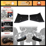 Atv Front A-arm Guards & Skid Plate Protectors For Yamaha Raptor 700 06-25 (2PCS. Fixed Price $123.99.