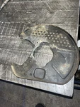 1998 Suzuki Quad Runner 500 4WD Front Right Disc Brake Guard 59231-09F01 A21. Fixed Price $19.95.