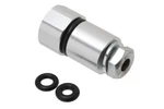 Atv Utv Billet Whip Mount Holder Fits 1/4" And 5/16" Diameter Flags Silve. Fixed Price $12.99.