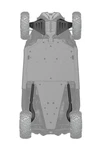 Brp Hmwpe Front A-arm And Trailing Protector Can-an Maverick X-3. Fixed Price $138.00.