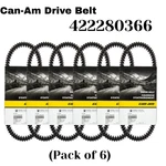 Brp 422280366 Can-am Drive Clutch Belt For Outlander Renegade 570-1000R (6 Pack). Fixed Price $169.75.