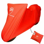 Genuine Ducati Performance Universal Red Motorcycle Bike Indoor Dust Cover. Fixed Price $139.99.